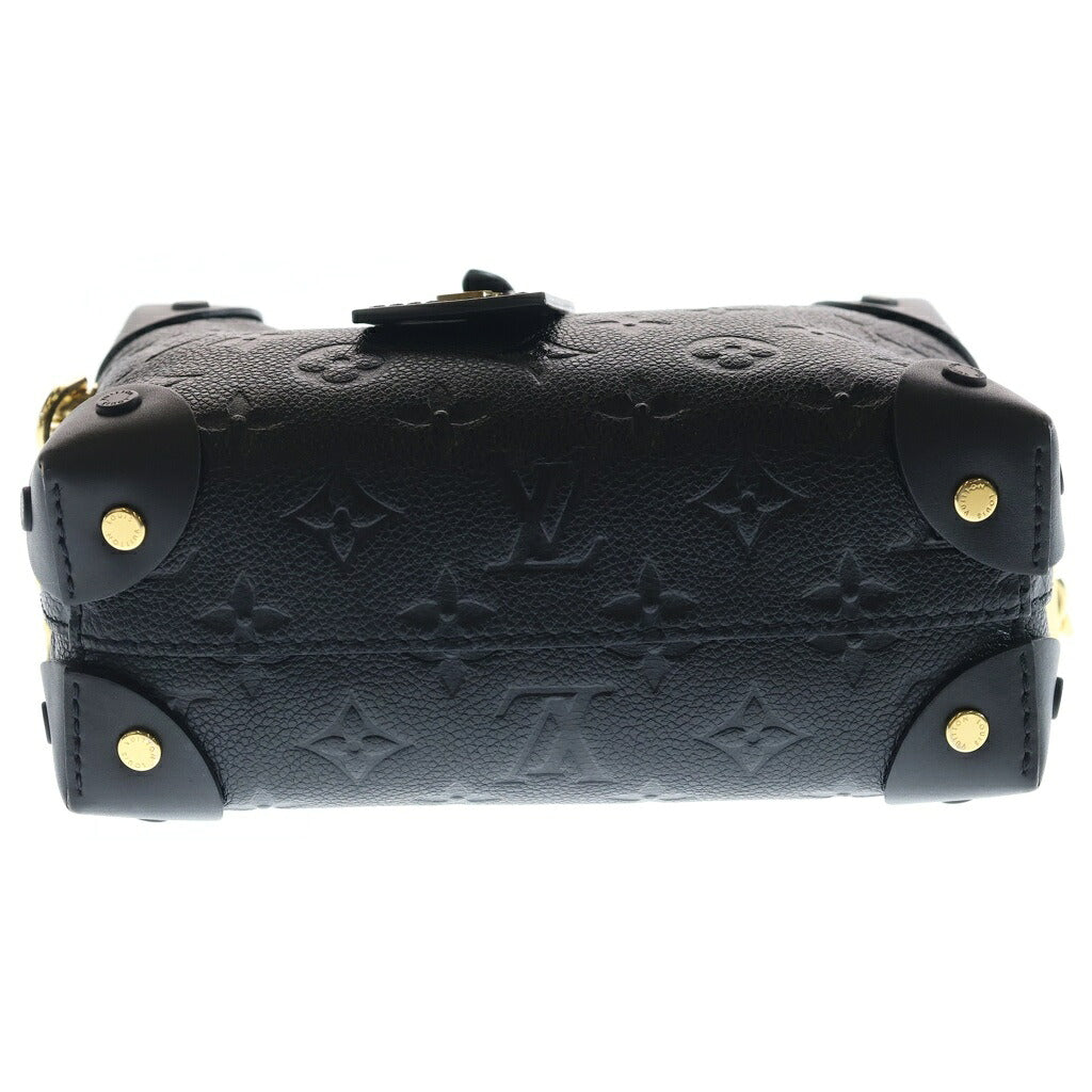LOUIS VUITTON(ルイヴィトン) モノグラムアンプラント プティット マル スープル レザー 2WAY ハンド チェーン ショルダーバッグ ゴールド金具ブラック M45393 RFID