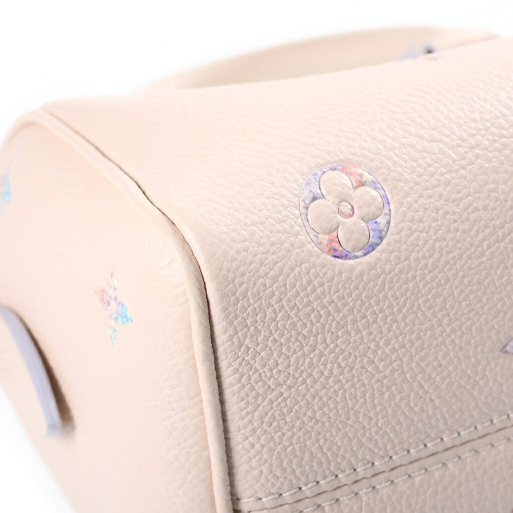 LOUIS VUITTON(ルイヴィトン) モノグラムアンプラント スピーディバンドリエール 20 2wayハンドバッグ ベージュ PVCレザー RFID M2A099