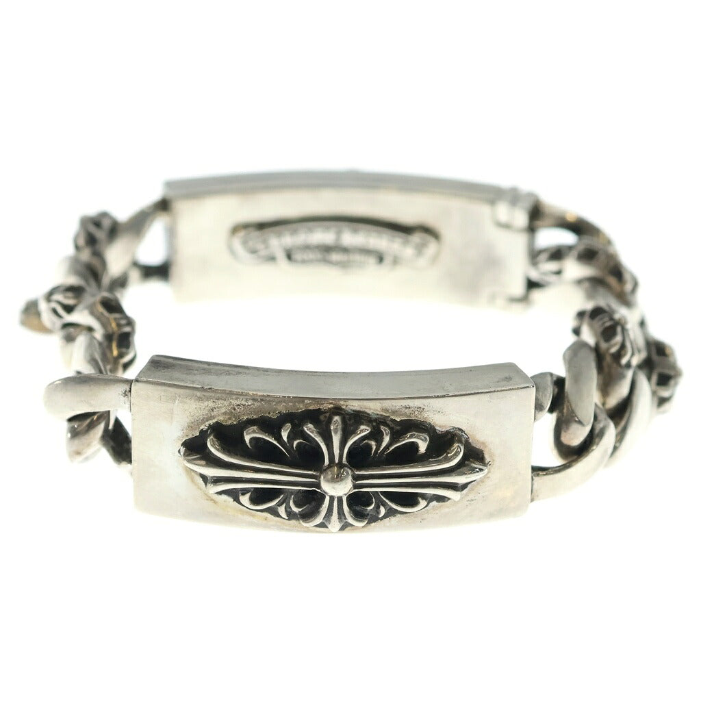 CHROME HEARTS(クロムハーツ) ID DBL DGGR ダブルID ダガー クラシックリンク ブレスレット シルバー
