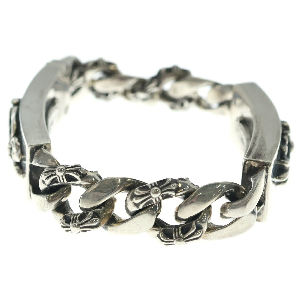 CHROME HEARTS(クロムハーツ) ID DBL DGGR ダブルID ダガー クラシックリンク ブレスレット シルバー