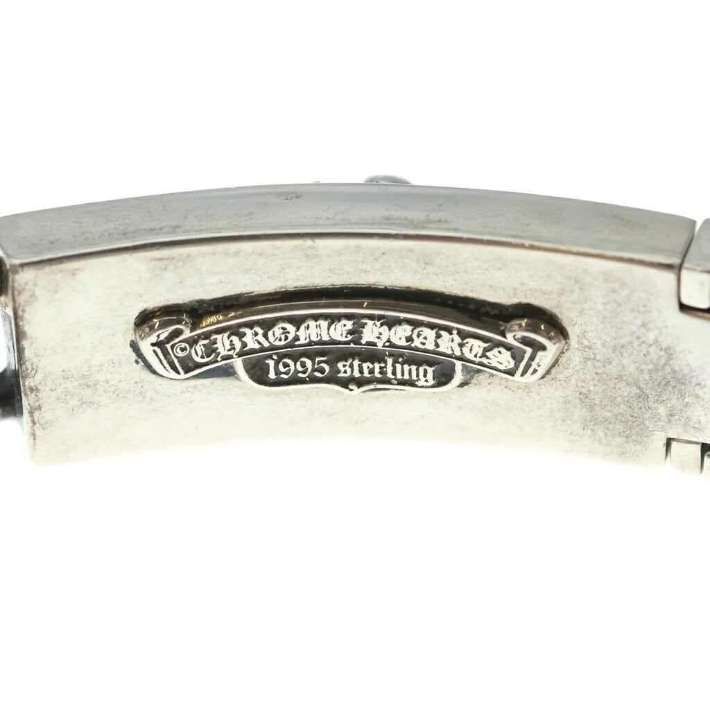 CHROME HEARTS(クロムハーツ) ID DBL DGGR ダブルID ダガー クラシックリンク ブレスレット シルバー