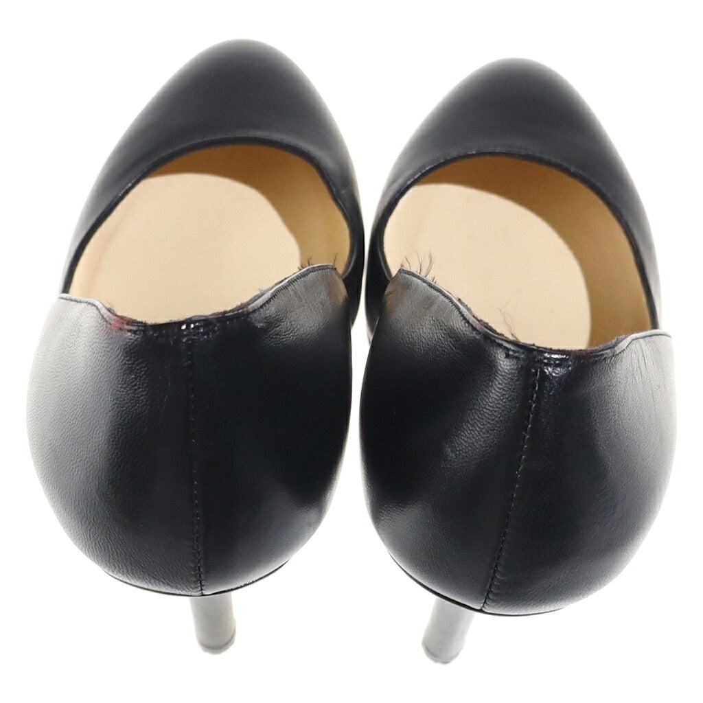 CHRISTIAN LOUBOUTIN(クリスチャンルブタン) ヒール パンプス レザー ブラック/レッド