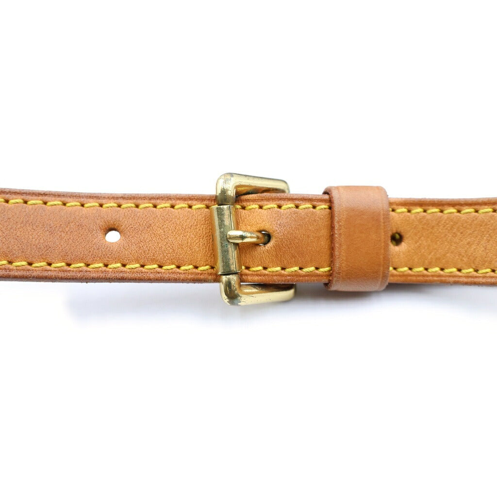 LOUIS VUITTON(ルイヴィトン) モノグラム ミュゼットタンゴ ショルダーバッグ ブラウン レザー×PVC M51257 ゴールド金具