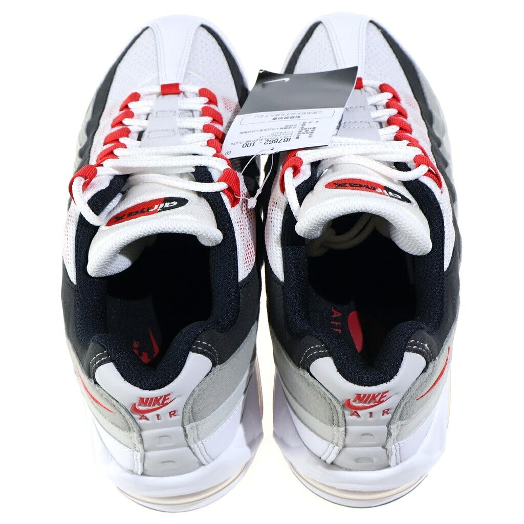 NIKE(ナイキ) Air Max 95 Big Bubble PRM Comet エアマックス95 OG ビッグバブル プレミアム "コメット" ローカットスニーカー ホワイト×レッド IB7862-100""