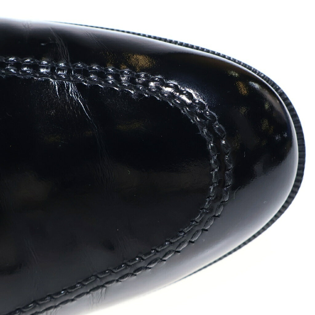 FERRAGAMO(フェラガモ) コインローファー レザーシューズ ブラック