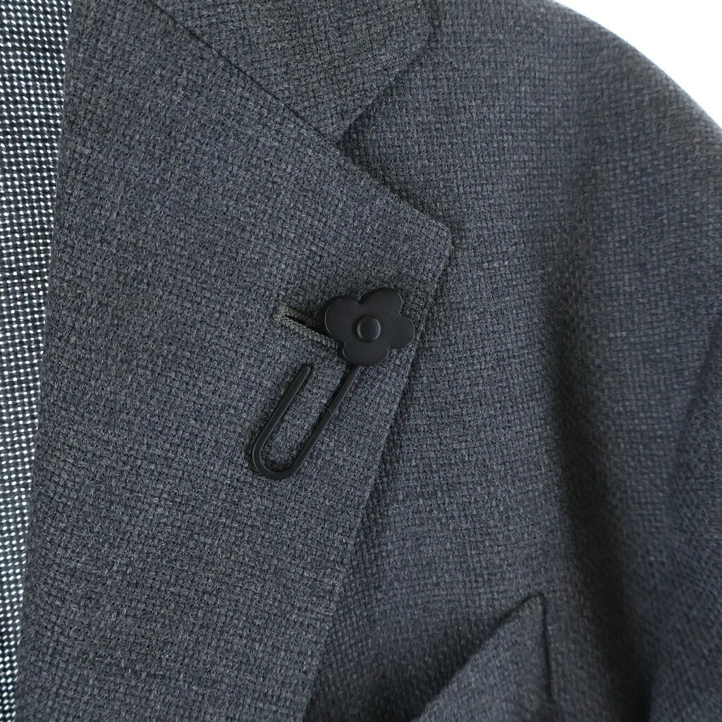 LARDINI(ラルディーニ) ジャケット アウター ポップサック ウール グレー