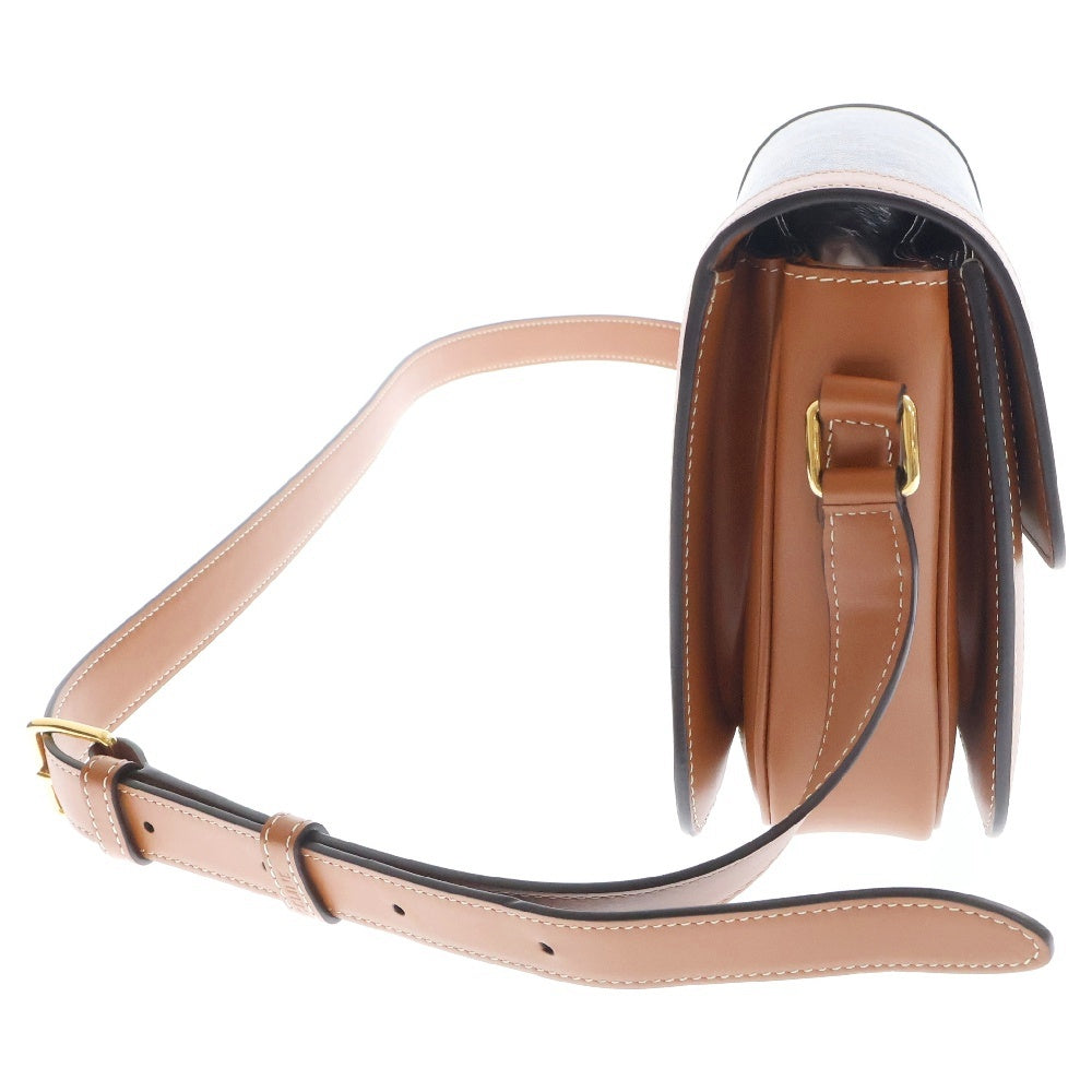 CELINE(セリーヌ) クラシック トリオンフバッグ/トリオンフキャンバス ショルダーバッグ ブラウン レディース 191242BZ4.04LU
