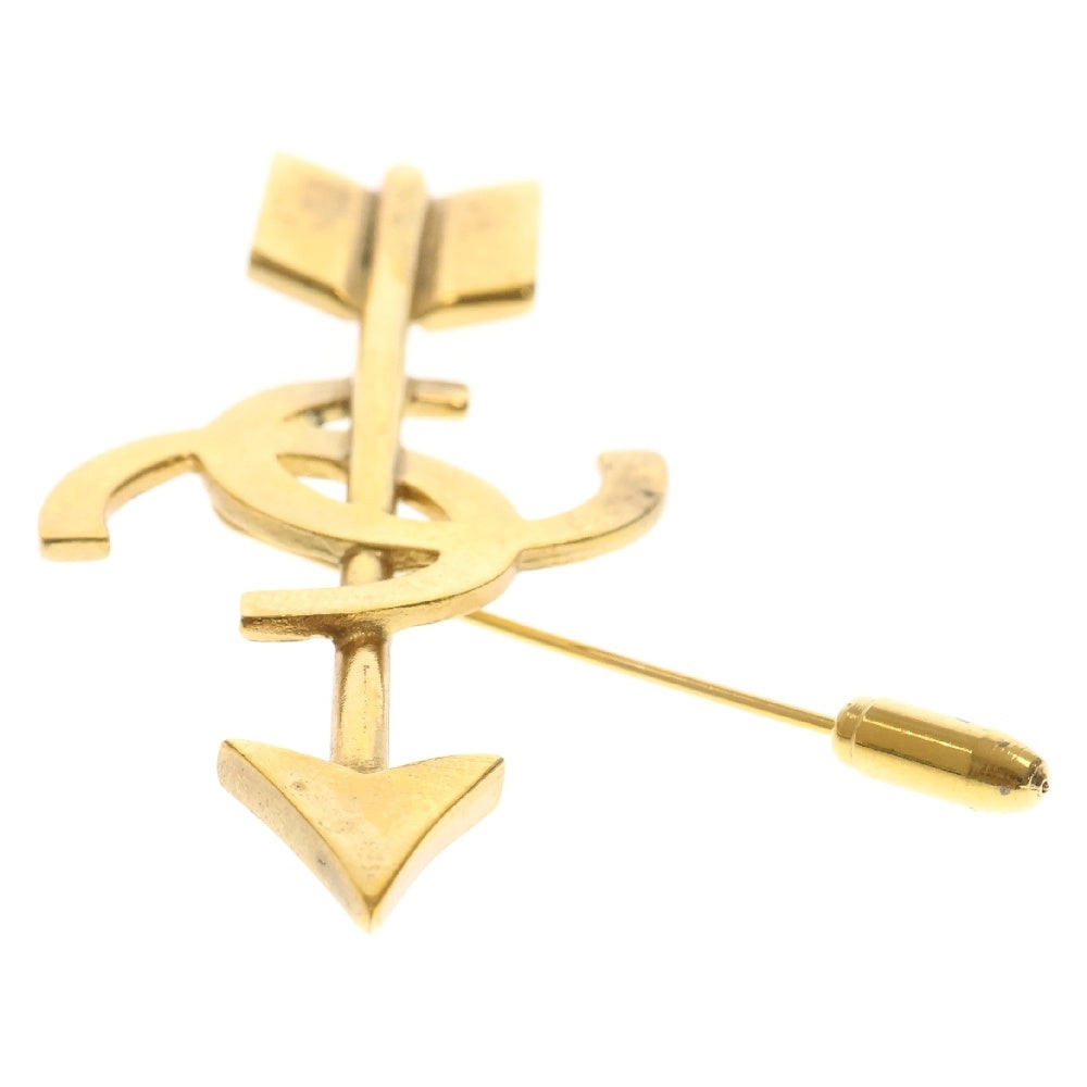 CHANEL(シャネル) アローモチーフ 93A ゴールド GP ブローチ ヴィンテージ アクセサリー