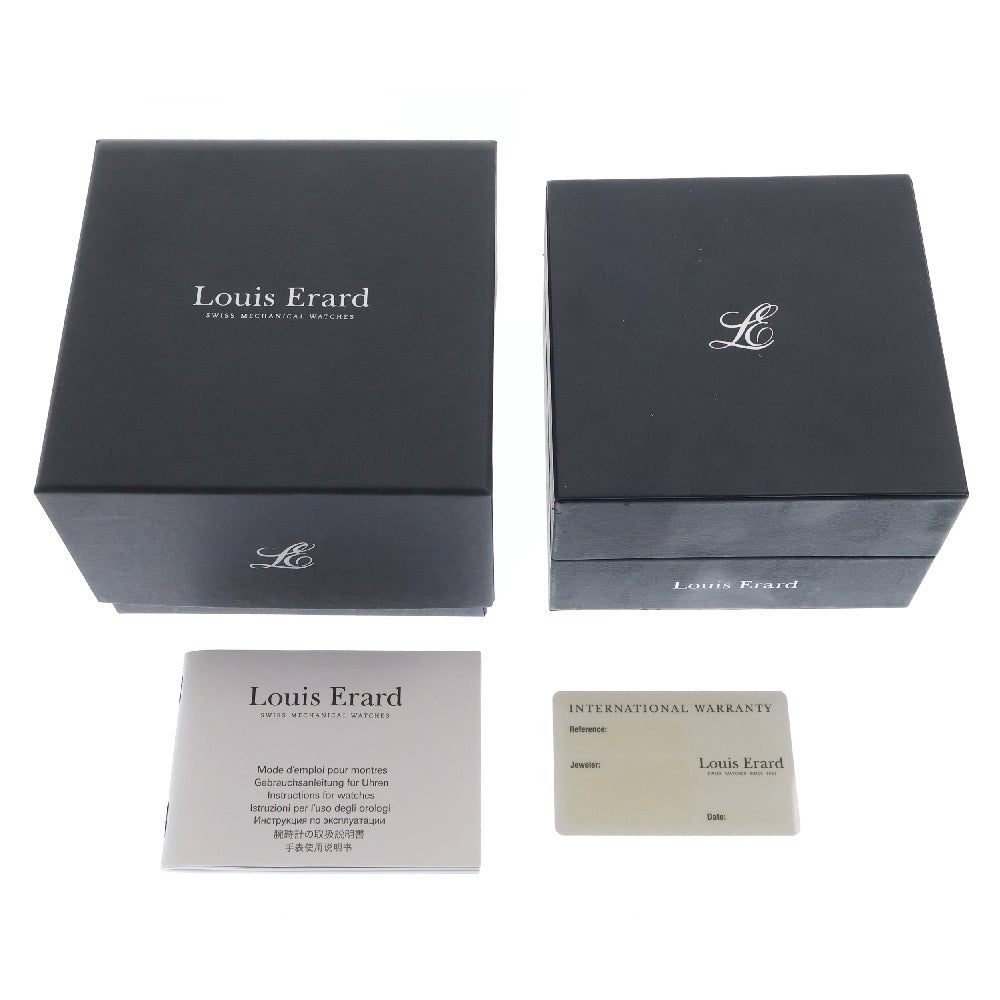 NO BRAND(ノーブランド) LOUIS ERARD ルイ・エラール ヘリテージ クロノグラフ 白文字盤 SS/AT ステンレス 自動巻き