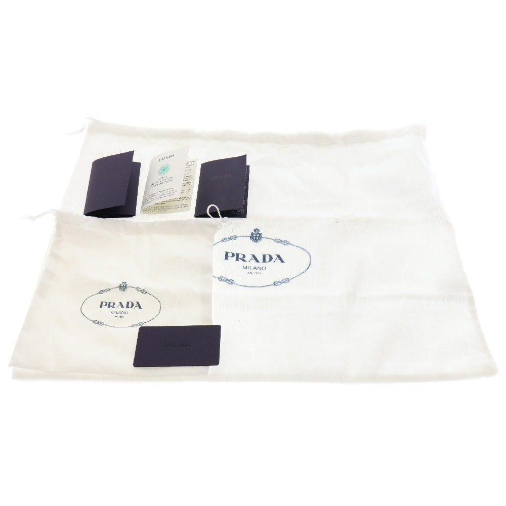 PRADA(プラダ) ソフトルックス ショルダーバッグ スモール 斜め掛けバッグ 肩掛けバッグ ハンドバッグ ブラック ゴールド金具 1BH215