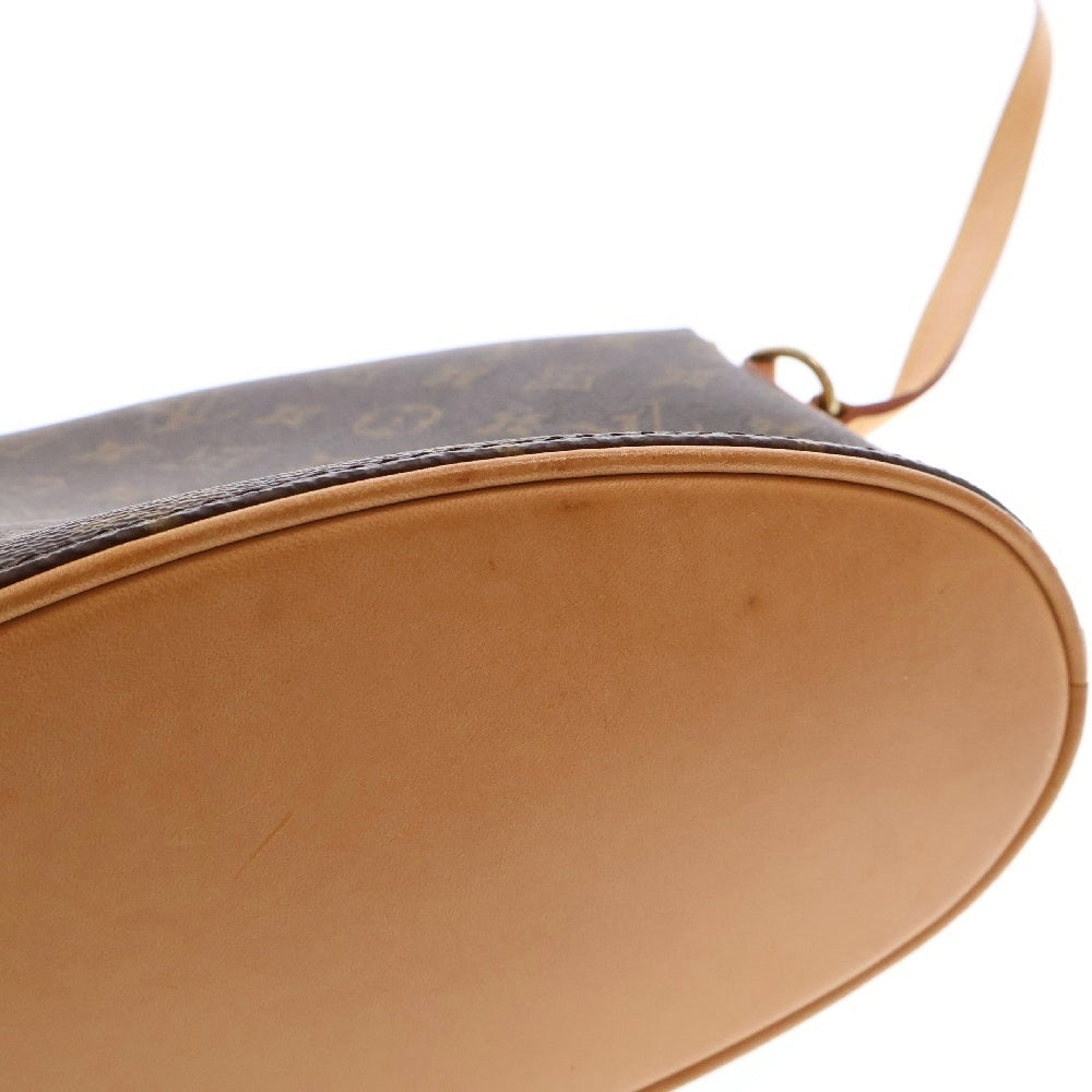 LOUIS VUITTON(ルイヴィトン) モノグラム ドルーオ レザーショルダーバッグ ブラウン M51290