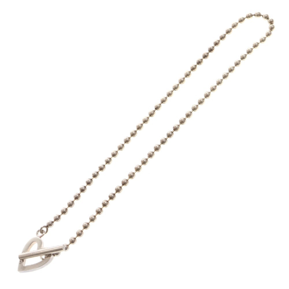 GUCCI(グッチ) ハートトップ ボールチェーン ネックレス 925 SV シルバー アクセサリー
