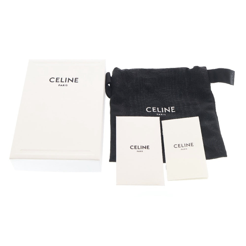 CELINE(セリーヌ) トリオンフ カードホルダー ジップ付き ブラウン スムースラムスキン コインケース