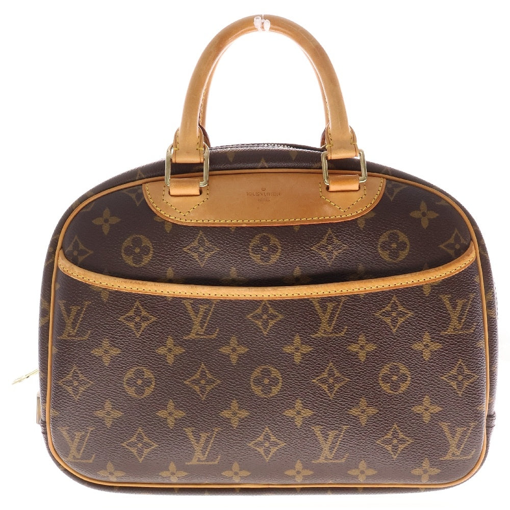 LOUIS VUITTON(ルイヴィトン) モノグラム トゥルーヴィル レザーハンドバッグ ブラウン M42228