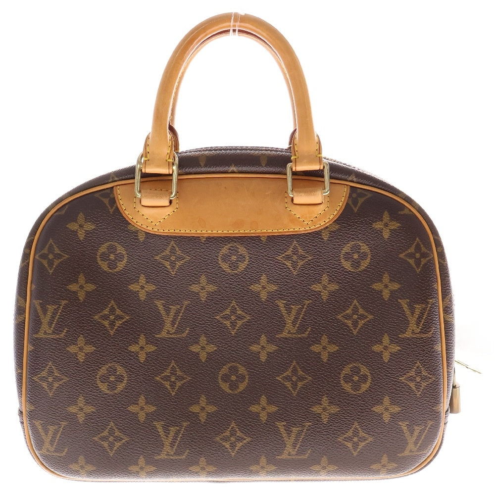 LOUIS VUITTON(ルイヴィトン) モノグラム トゥルーヴィル レザーハンドバッグ ブラウン M42228
