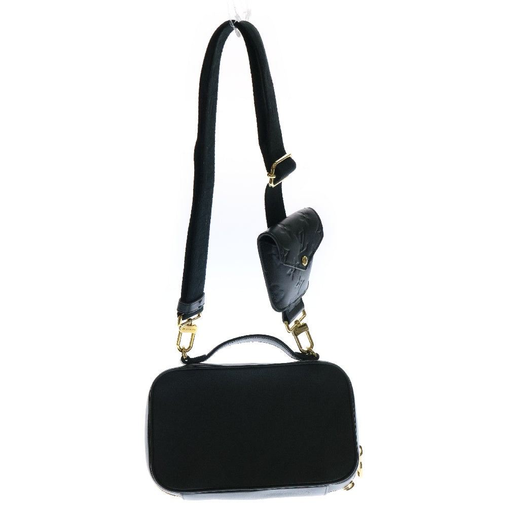 LOUIS VUITTON(ルイヴィトン) カーフレザー ユーティリティ クロスボディ ノワール M80450 ブラック レザー ショルダーバッグ