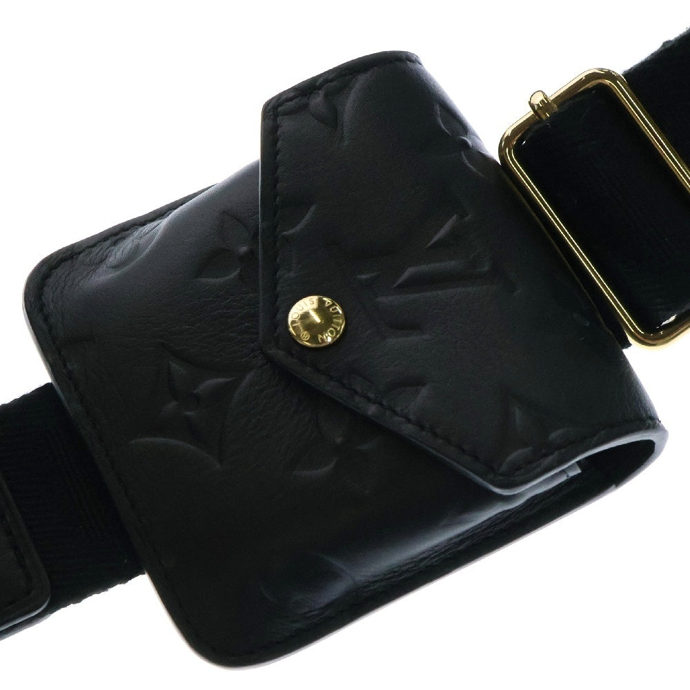 LOUIS VUITTON(ルイヴィトン) カーフレザー ユーティリティ クロスボディ ノワール M80450 ブラック レザー ショルダーバッグ