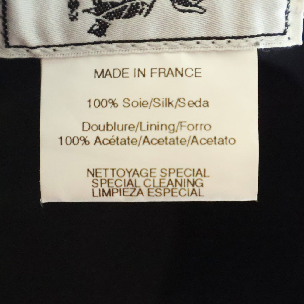 HERMES(エルメス) バケットハット マルチカラー ブラウン シルク 帽子 レディース
