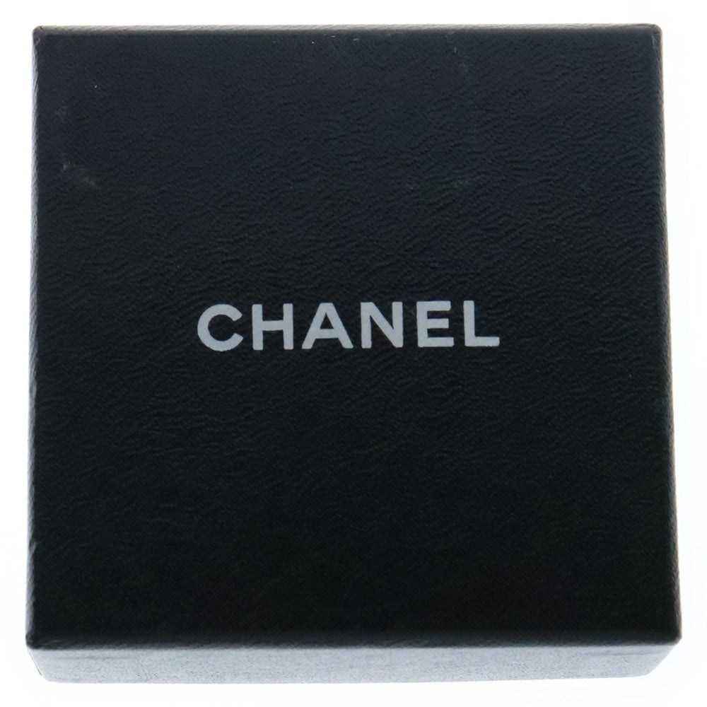 CHANEL(シャネル) ココマーク ブラックストーンピアス 09V イヤーアクセサリー ガンメタ金具 A37277