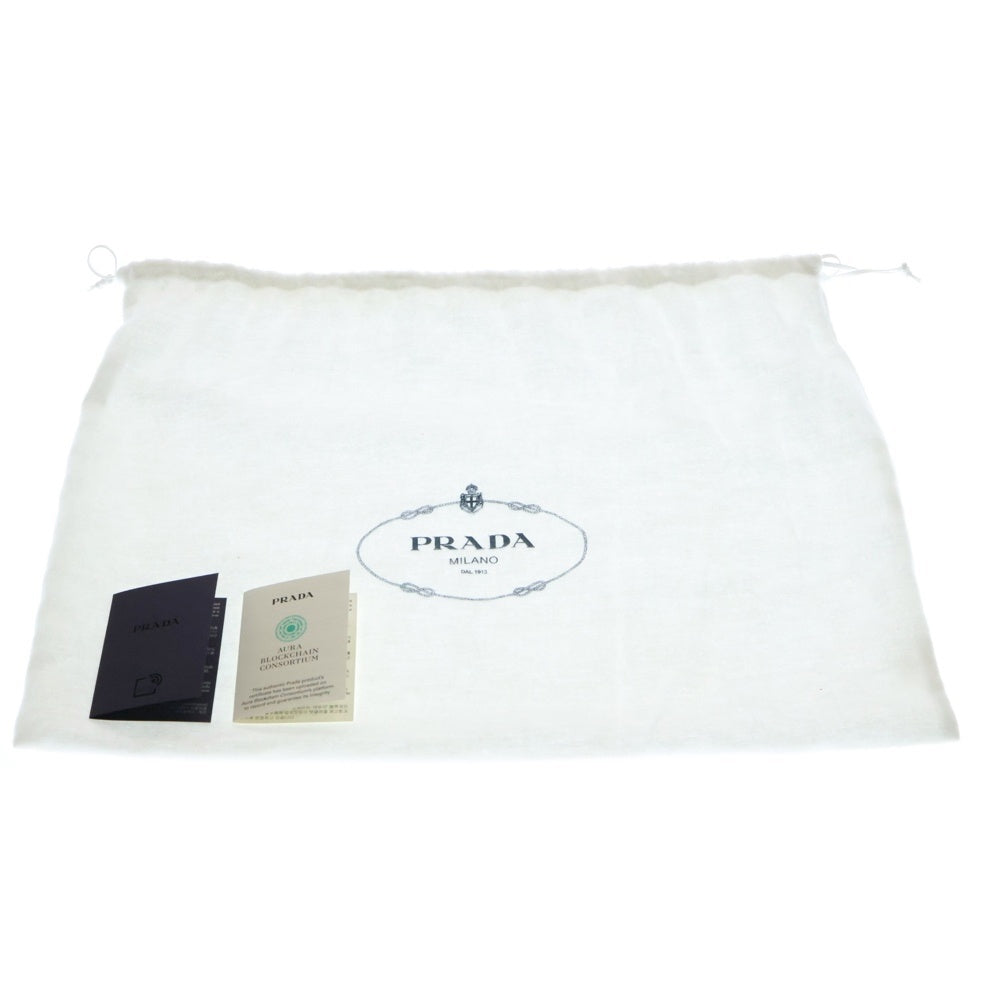 PRADA(プラダ) ヴィッテロダイノ ショルダーバッグ ブラック ゴールド金具 レザー 1BH194