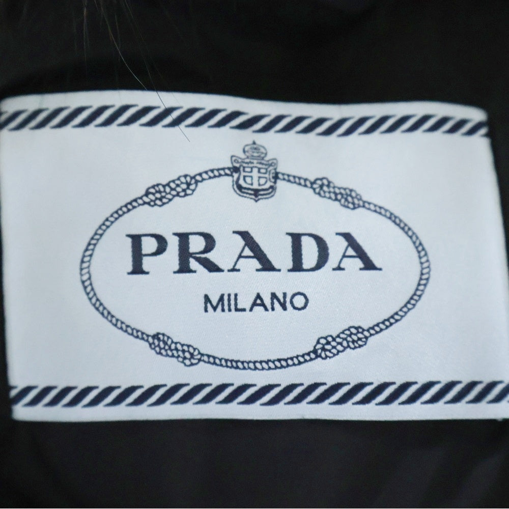 PRADA(プラダ) ダウンジャケット アウター ナイロン 38S ブラック 290696 S152 Q04