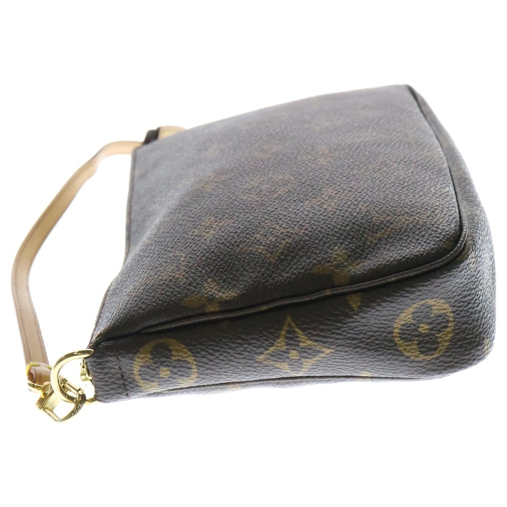 LOUIS VUITTON(ルイヴィトン) モノグラム ポシェット・アクセソワール ブラウン PVCレザー ハンドバッグ ワンショルダーバッグ M51980