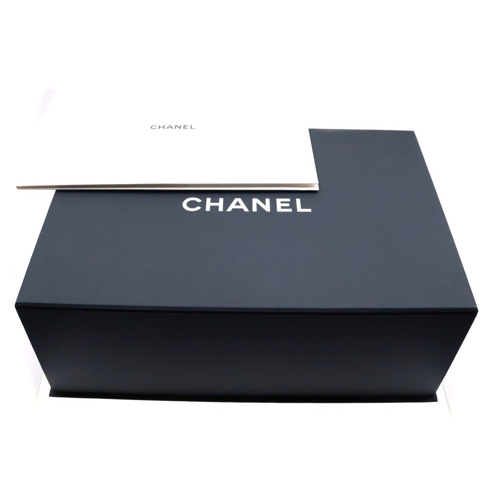CHANEL(シャネル) マトラッセ カンボンライン チェーンショルダーバッグ アイボリー キャビアスキン シルバー金具