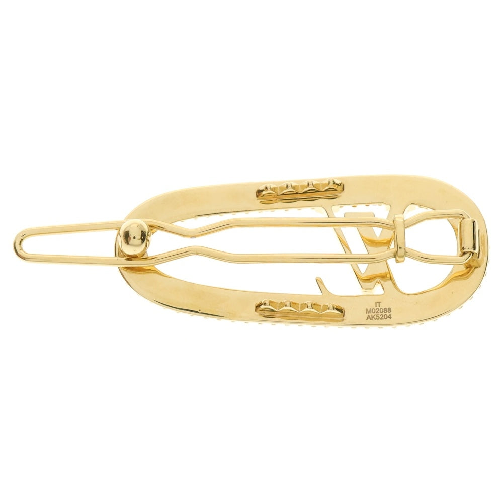LOUIS VUITTON(ルイヴィトン) バレッタ マイLV チェーン ストラス ラインストーン ゴールド GP M02088
