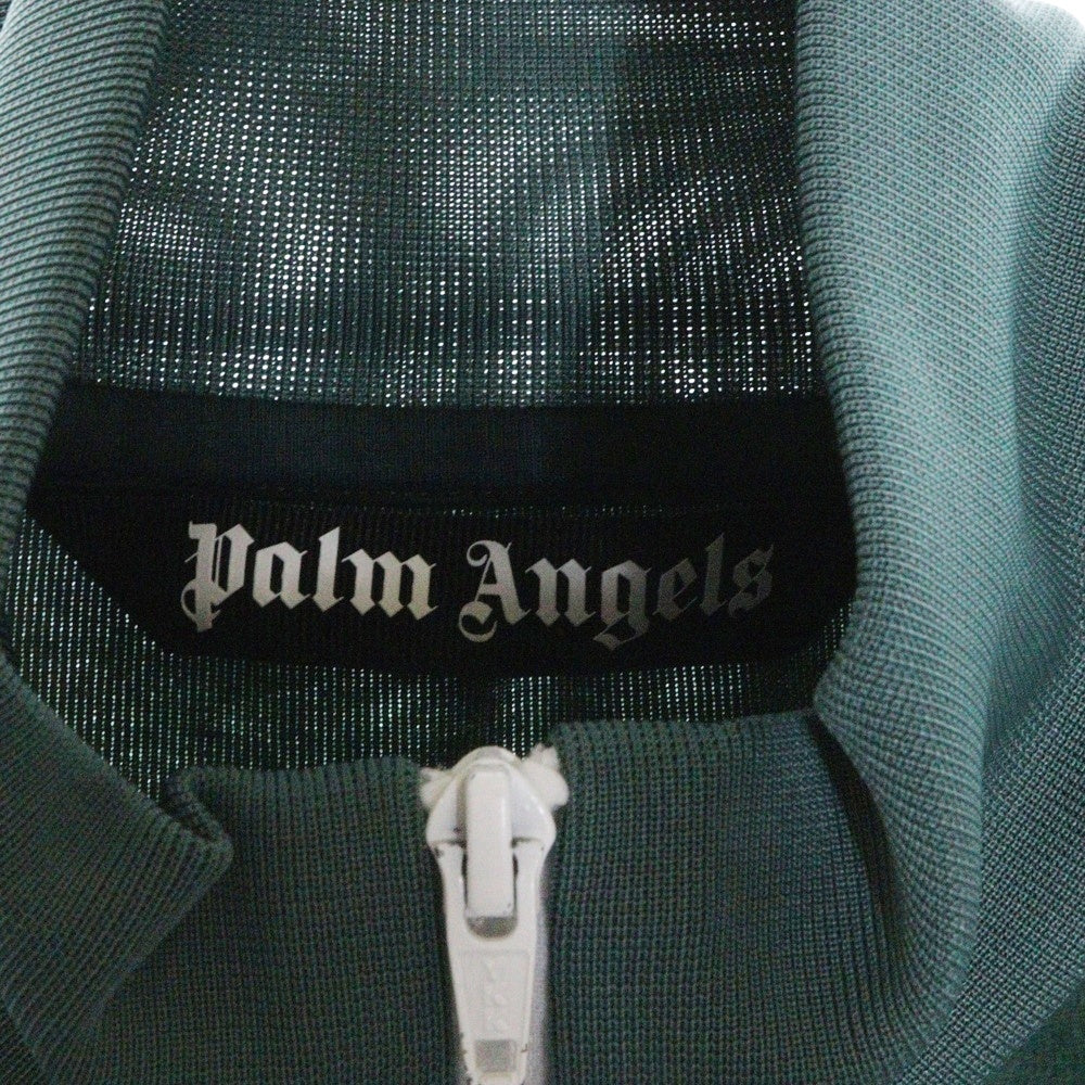 Palm Angels(パームエンジェルス) ベロア トラックジャケット ジャージ グリーン 長袖 Lサイズ