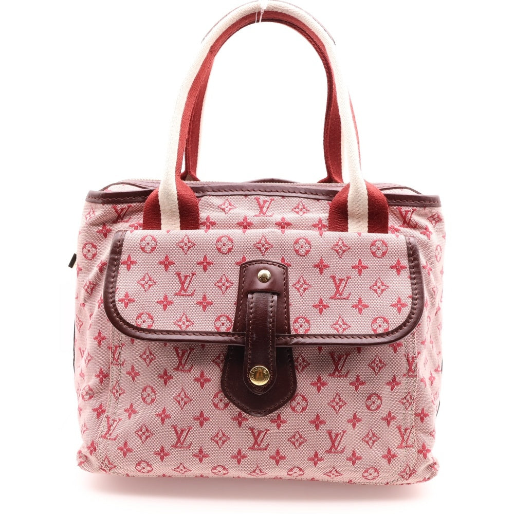 LOUIS VUITTON(ルイヴィトン) モノグラムミニ サックマリーケイト M92506 キャンバス レッド ハンドバッグ