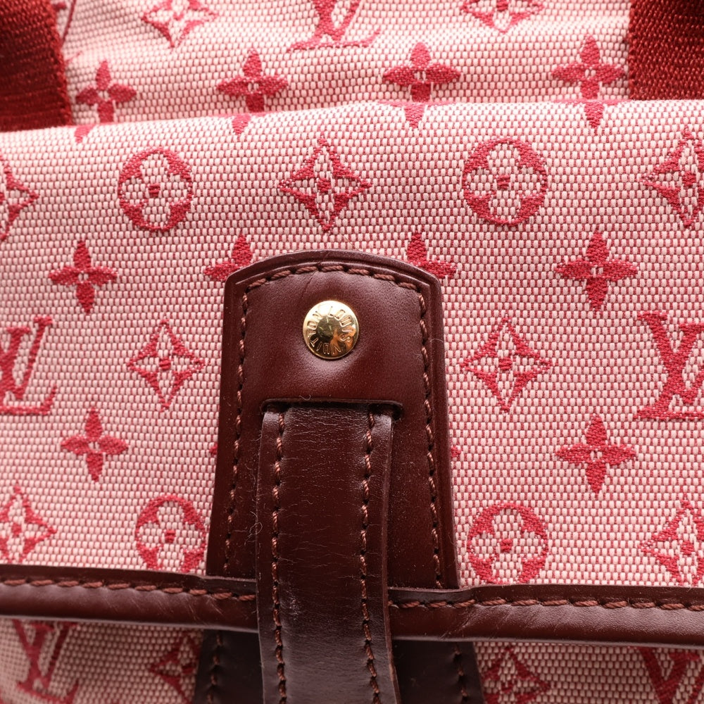 LOUIS VUITTON(ルイヴィトン) モノグラムミニ サックマリーケイト M92506 キャンバス レッド ハンドバッグ