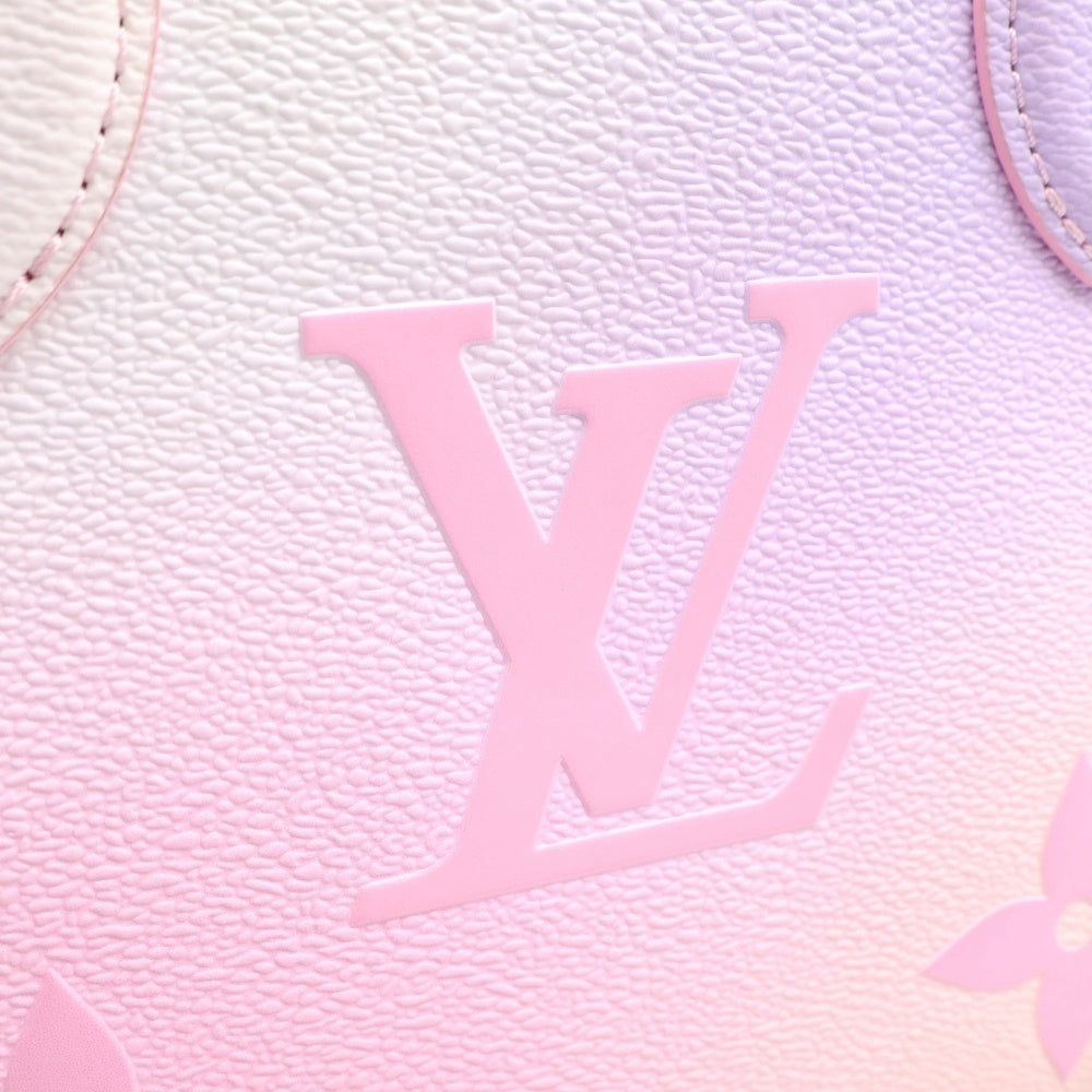 LOUIS VUITTON(ルイヴィトン) モノグラム サンライズパステル オンザゴーPM 2WAY レザーハンドバッグ ショルダーバッグ マルチ レディース M59856