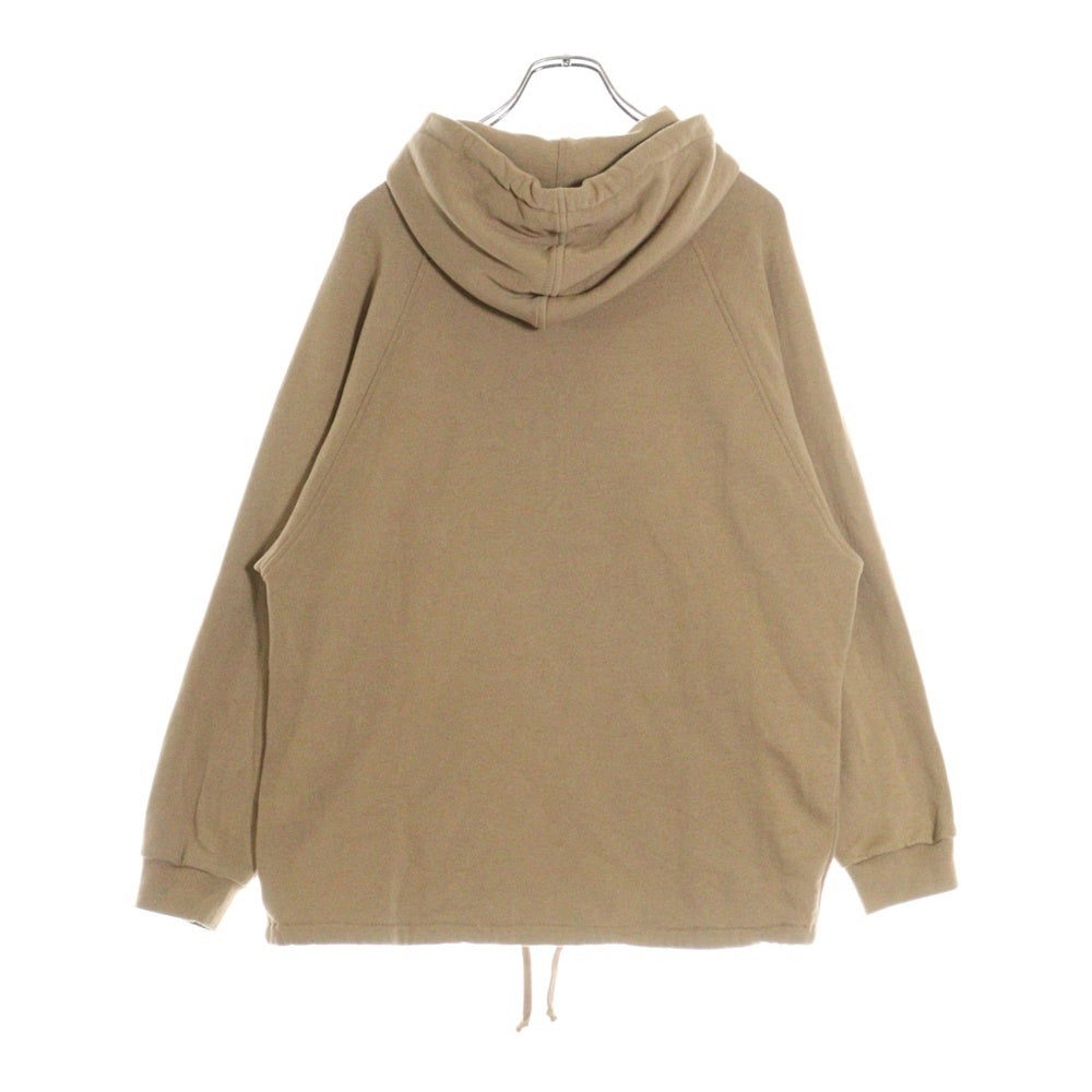 GUCCI(グッチ) ウェブ シェリーライン ハーフジップ プルオーバースウェット パーカー フーディー ベージュ 644656