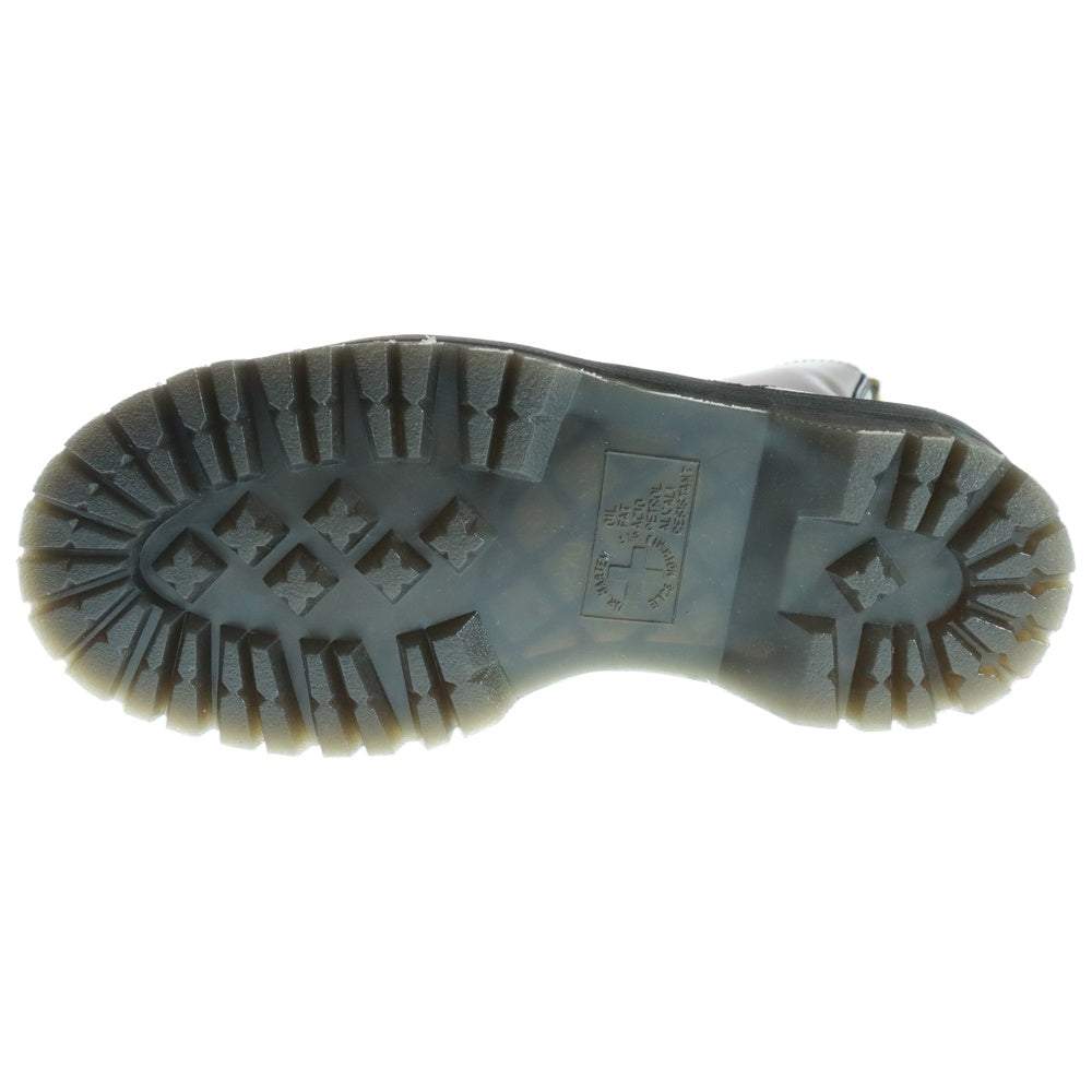 Dr.Martens(ドクターマーチン) JADON ジェイドン 8ホール ポリッシュドスムースレザー サイドジップ レースアップ ハイカットブーツ ブラック 15265001