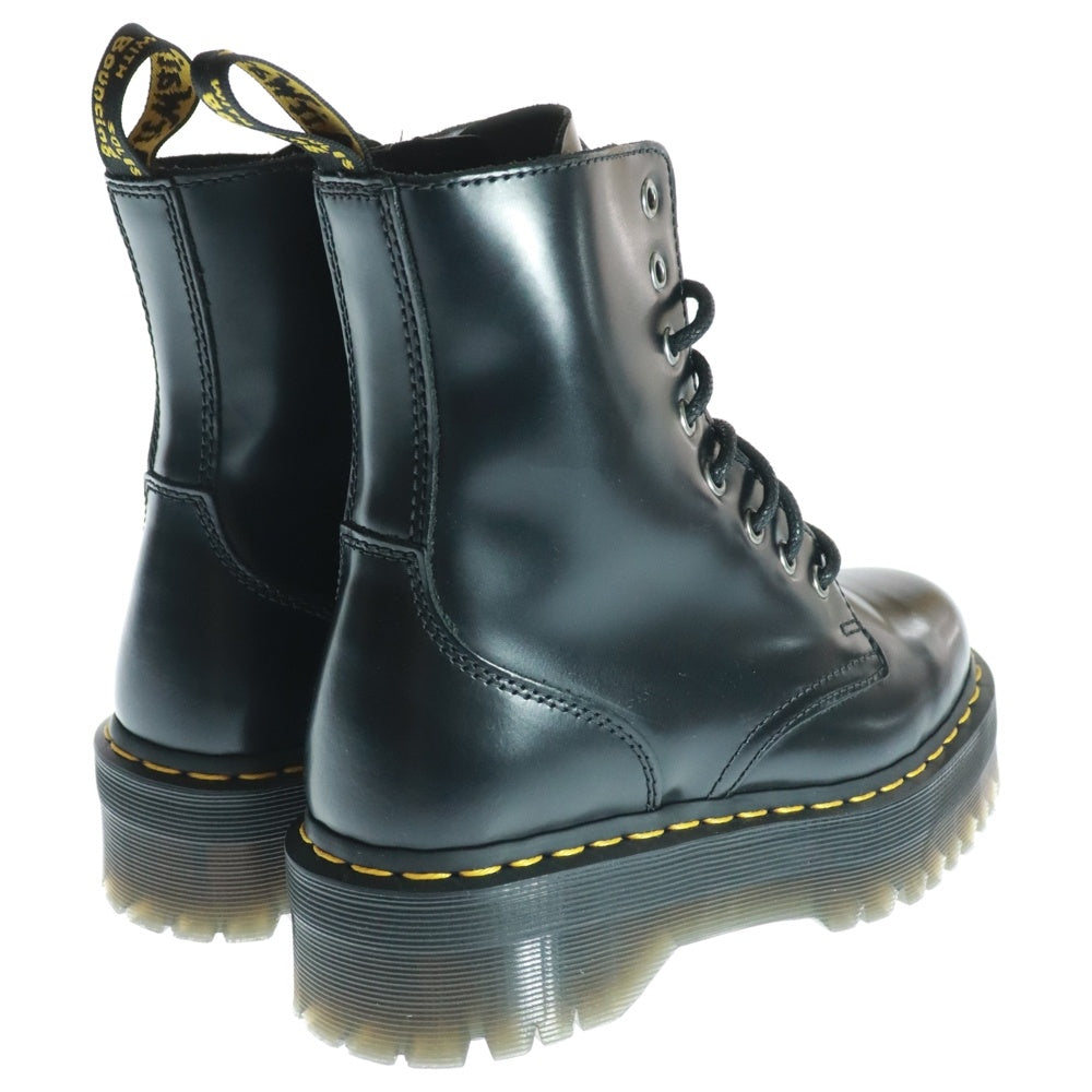 Dr.Martens(ドクターマーチン) JADON ジェイドン 8ホール ポリッシュドスムースレザー サイドジップ レースアップ ハイカットブーツ ブラック 15265001