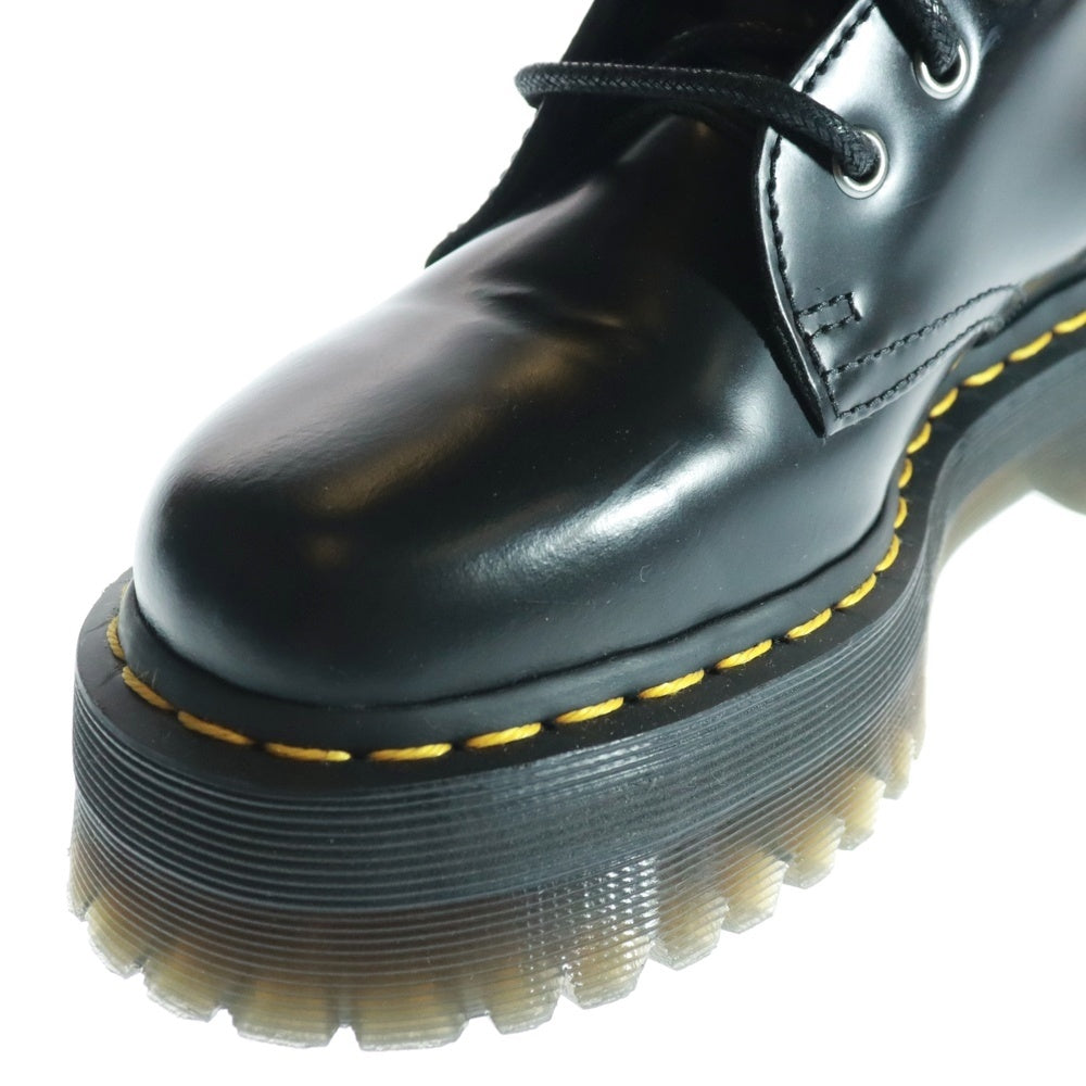 Dr.Martens(ドクターマーチン) JADON ジェイドン 8ホール ポリッシュドスムースレザー サイドジップ レースアップ ハイカットブーツ ブラック 15265001