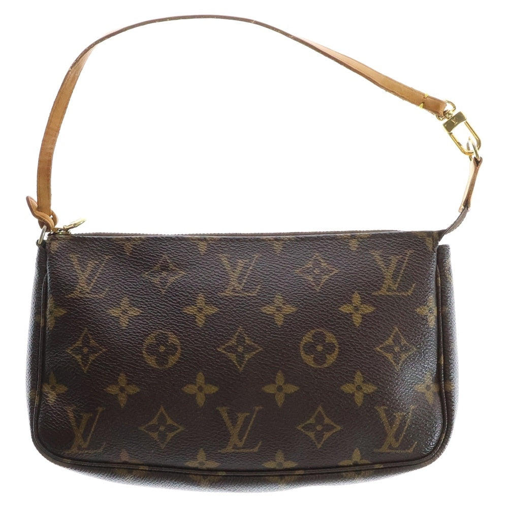 LOUIS VUITTON(ルイヴィトン) モノグラム アクセソワール ブラウン 革×PVC M51980 ハンドバッグ