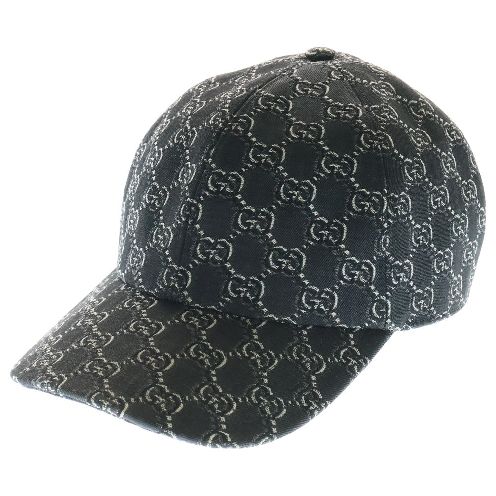 GUCCI(グッチ) GG Shadow Baseball Cap GGシャドウ ベースボールキャップ 帽子 ブラック 796770
