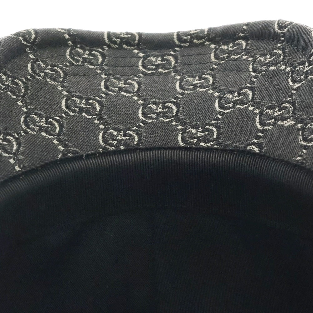 GUCCI(グッチ) GG Shadow Baseball Cap GGシャドウ ベースボールキャップ 帽子 ブラック 796770