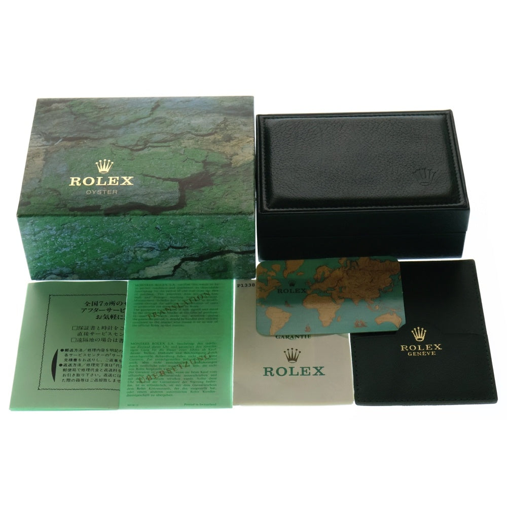 ROLEX(ロレックス) 14010 エアキング 黒文字盤 ステンレス 自動巻き SS/AT P番 腕時計