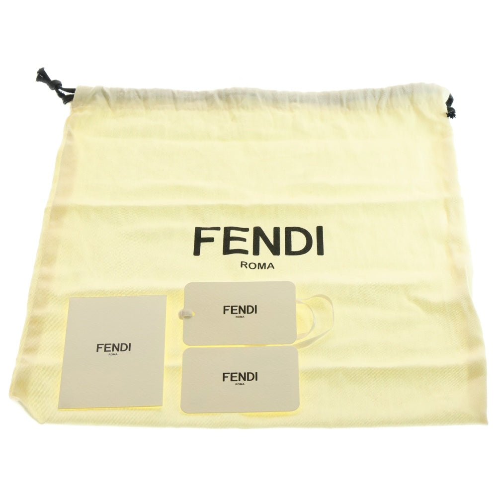 FENDI(フェンディ) ファースト スモール ショルダーバッグ ミニバッグ イエローベージュ レザー ゴールド金具 8BP129