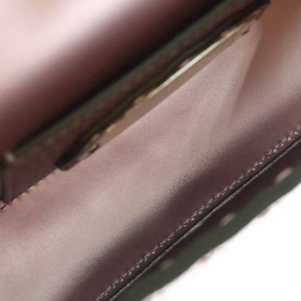 FENDI(フェンディ) ズッカ マンマバケット 2WAYバッグ ハンドバッグ ミニバッグ ショルダーバッグ メタリックパープル メタリックピンク 8BS017 AT0G F0G45