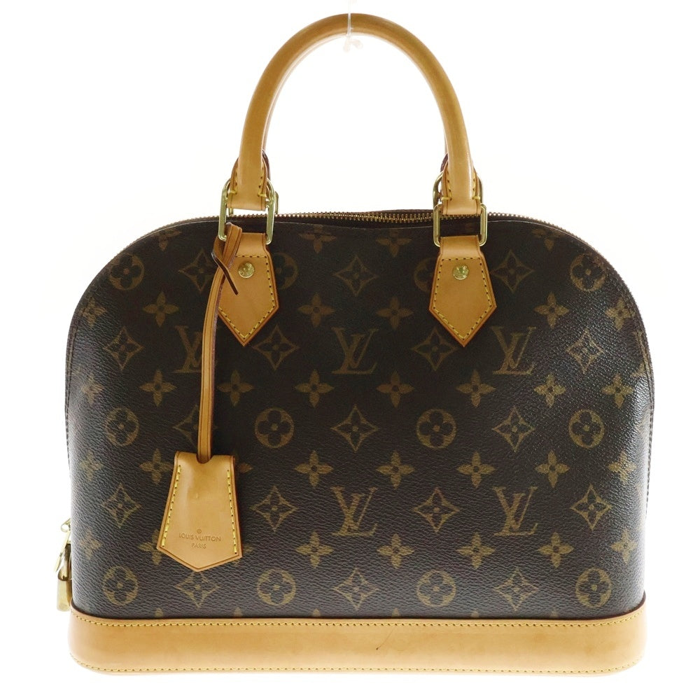 LOUIS VUITTON(ルイヴィトン) モノグラム アルマPM ハンドバッグ ブラウン ゴールド金具 M53151