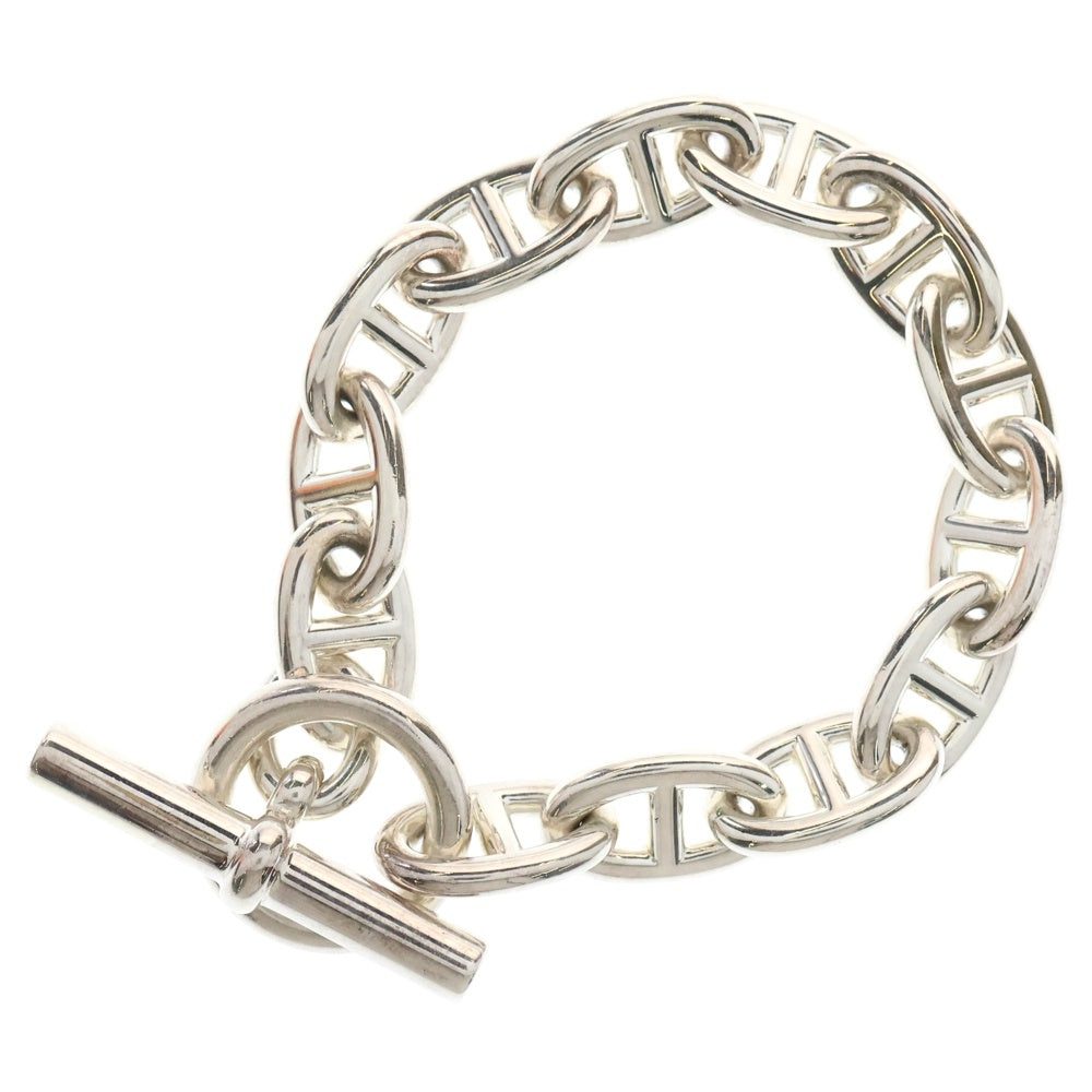 HERMES(エルメス) Chaine d'Ancre TGM シェーヌダンクル 13コマ ブレスレット Ag925 SV シルバー アクセサリー