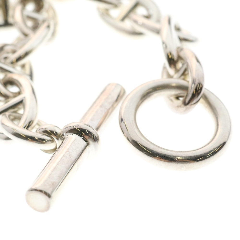 HERMES(エルメス) Chaine d'Ancre TGM シェーヌダンクル 13コマ ブレスレット Ag925 SV シルバー アクセサリー