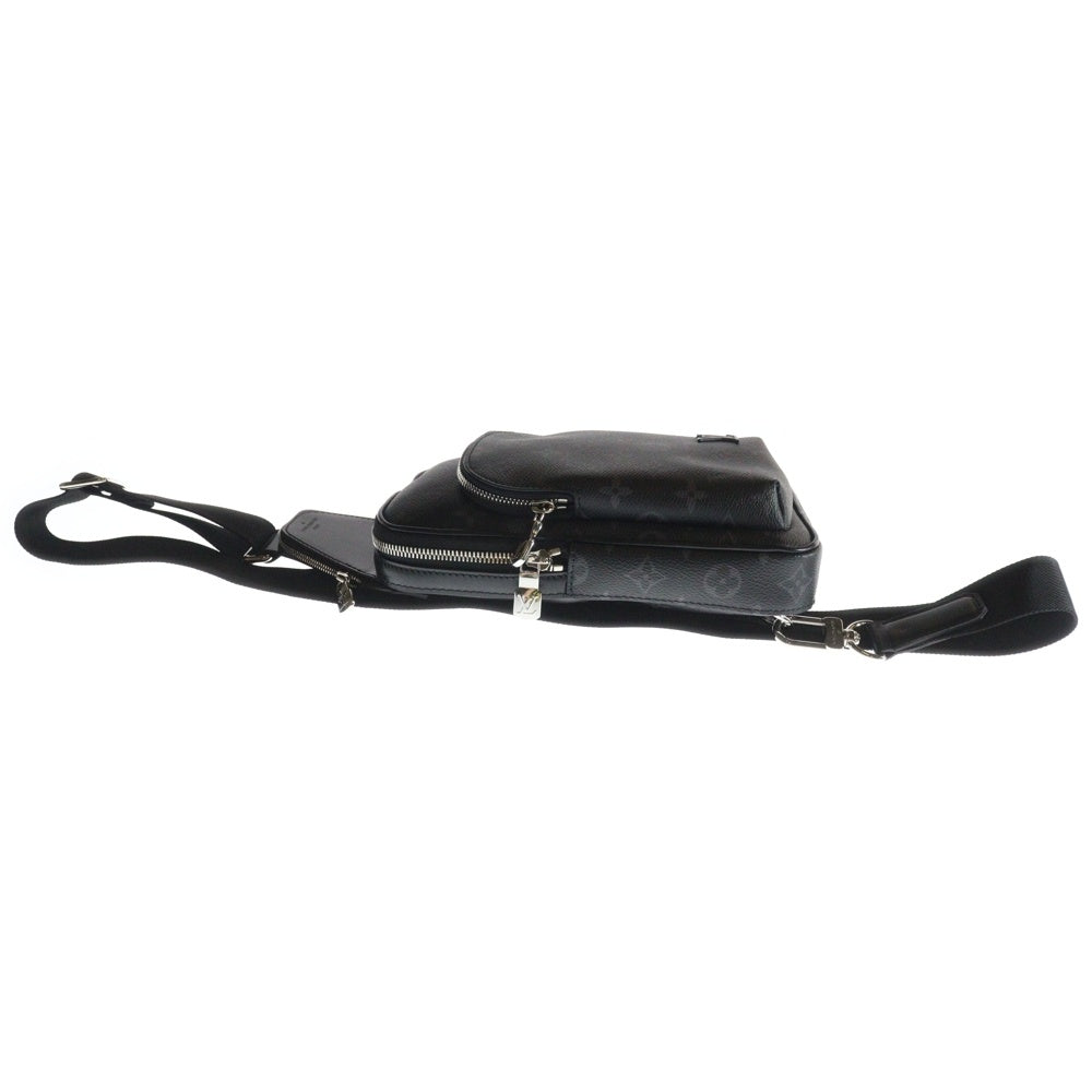 LOUIS VUITTON(ルイヴィトン) モノグラムエクリプス アヴェニュー スリングバッグ ショルダーバッグ ブラック PVCレザー RFID M47137