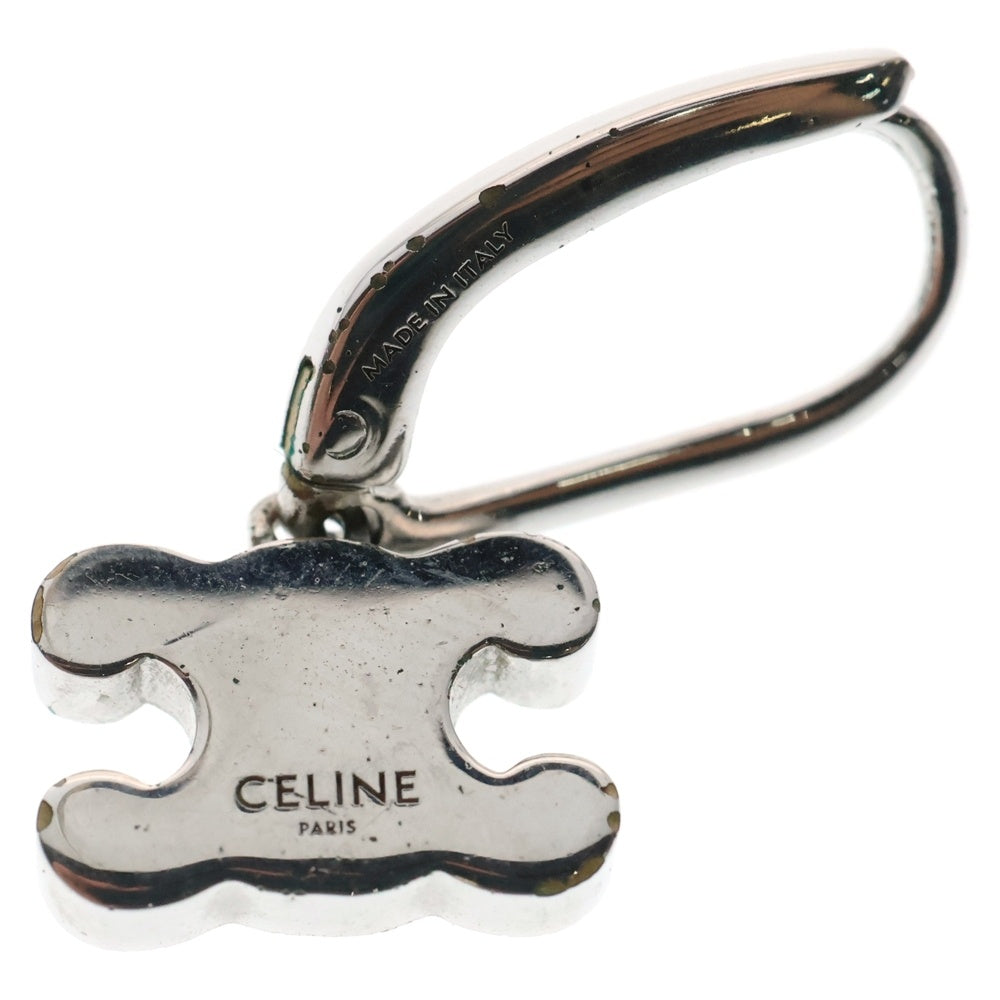 CELINE(セリーヌ) トリオンフ ラインストーン ピアス シルバー メタル アクセサリー レディース