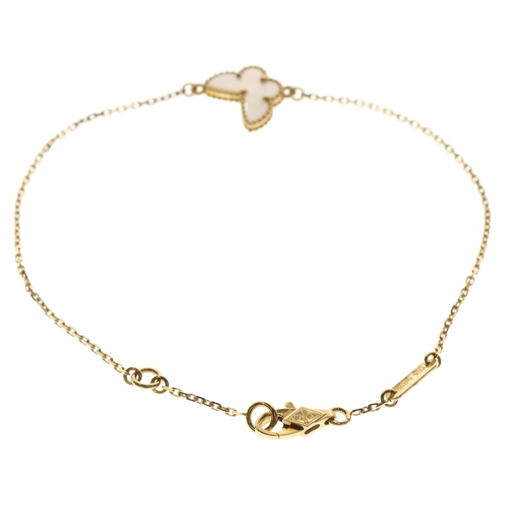 Van Cleef & Arpels(ヴァンクリーフアンドアーペル) パピヨン ブレスレット マザーオブパール イエローゴールド Au750YG VCARF69000 ジュエリー アクセサリー
