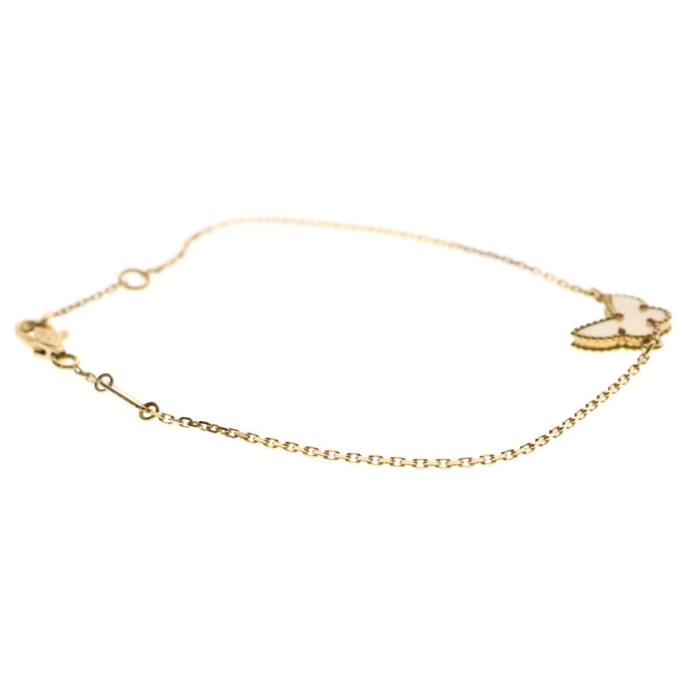 Van Cleef & Arpels(ヴァンクリーフアンドアーペル) パピヨン ブレスレット マザーオブパール イエローゴールド Au750YG VCARF69000 ジュエリー アクセサリー