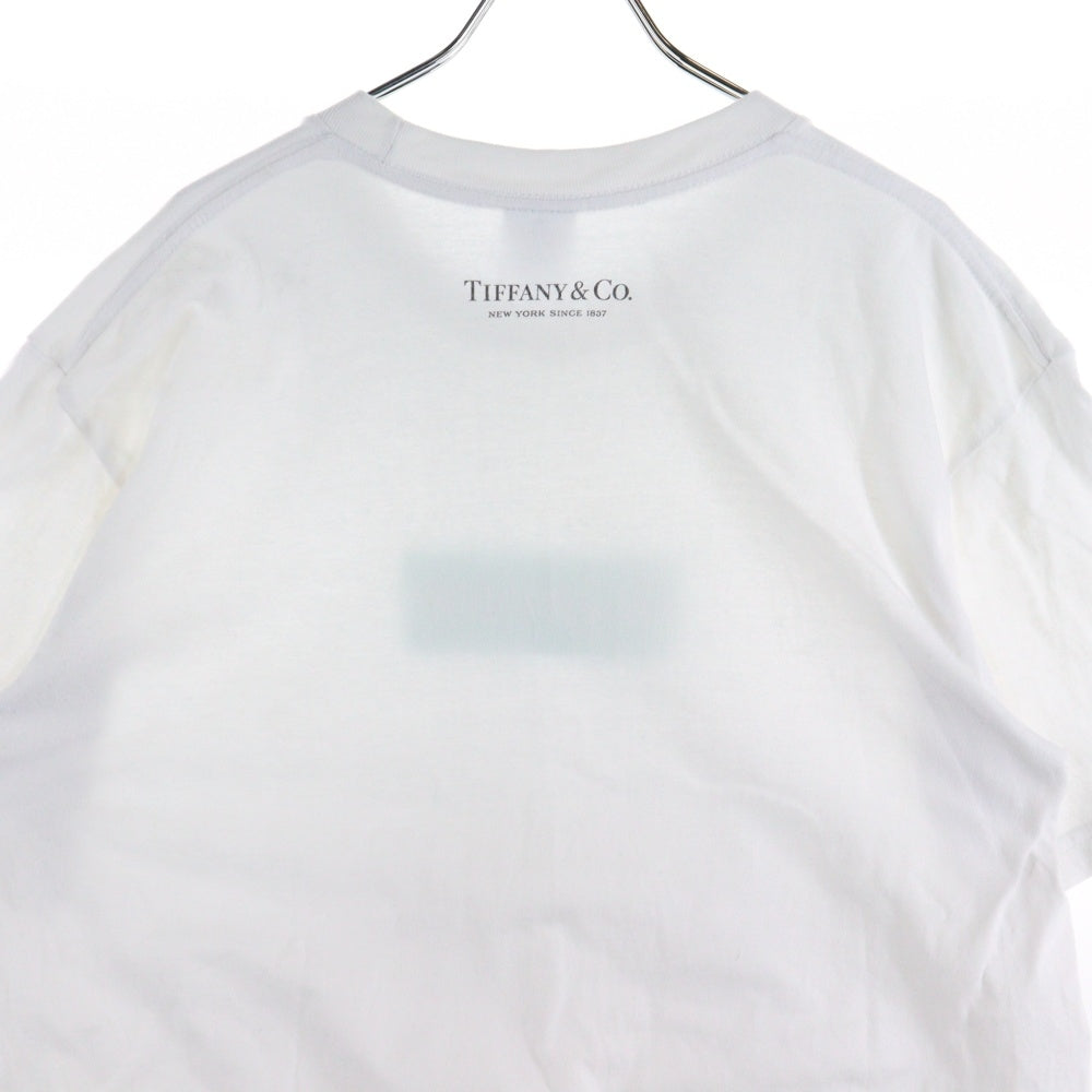 SUPREME(シュプリーム) 21AW ×TIFFANY&CO. Box Logo Tee ティファニー ボックスロゴ 半袖Tシャツ カットソー ホワイト